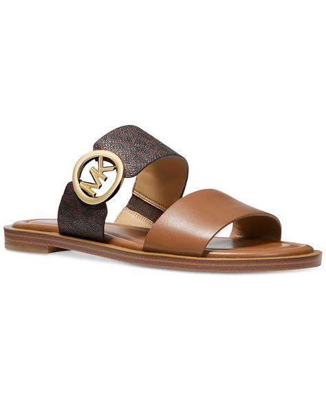 sandals michael kors macys|Michael Kors sandal sale.